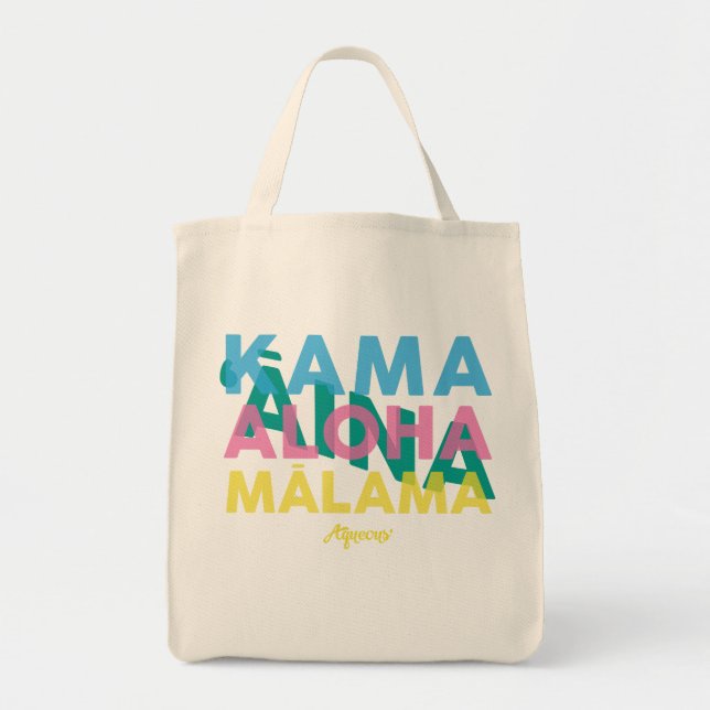 Bolso De Tela Kama'aina (Frente)