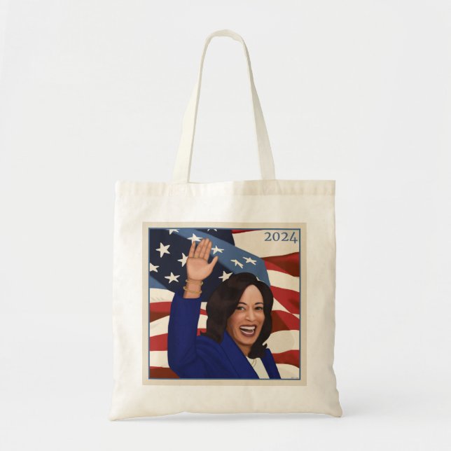 Bolso De Tela Kamala 2024 (Frente)
