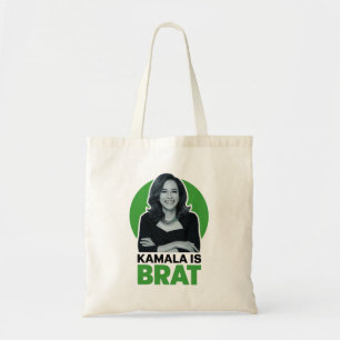 Bolso De Tela Kamala es Brat Funny Sarcástico