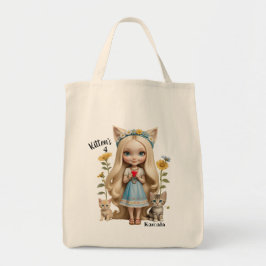 Bolso De Tela Kamala Gats Personalizado Gatito Personalizado Kit