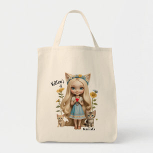 Bolso De Tela Kamala Gats Personalizado Gatito Personalizado Kit