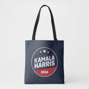 Bolso De Tela Kamala Harris 2024 Para Presidente Retro Elección