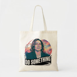 BOLSO DE TELA KAMALA HARRIS 'HAZ ALGO'