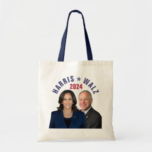 Bolso De Tela Kamala Harris Tim Walz 2024 Vicefotos del presiden