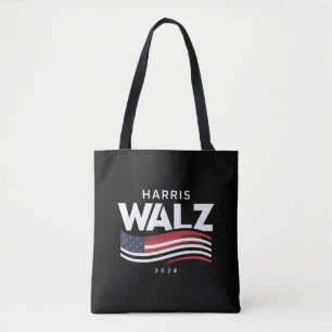 Bolso De Tela Kamala Harris Tim Walz Vals 2024 Elección