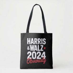 Bolso De Tela Kamala Walz Obviamente 2024 Harris Waltz 2024