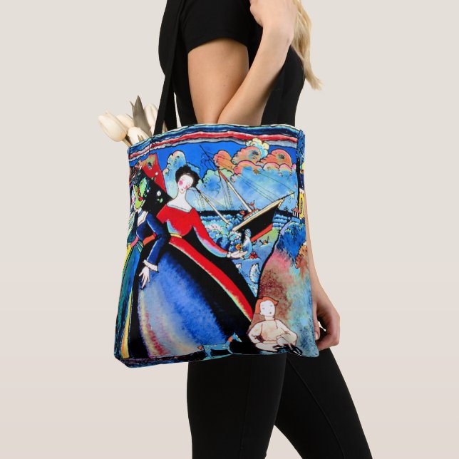 Bolso De Tela Kandinsky - Barco, (Detalle)