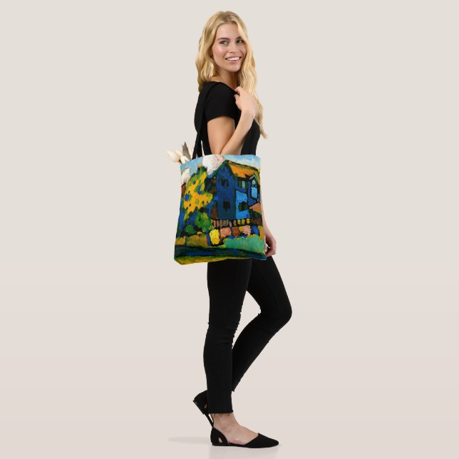 Bolso De Tela Kandinsky - Blaues Haus Klein (Puesto)