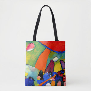 Bolso De Tela Kandinsky - Escena de playa