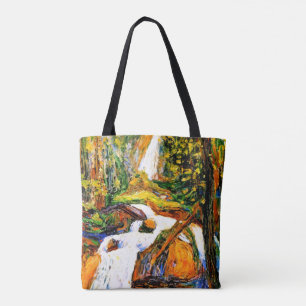 Bolso De Tela Kandinsky - Kochel - Cascada I