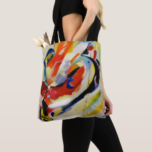 Bolso De Tela Kandinsky, Panel de pared abstracto 1914