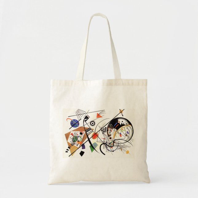 Bolso De Tela Kandinsky Tranverse Line Tote Bag (Frente)