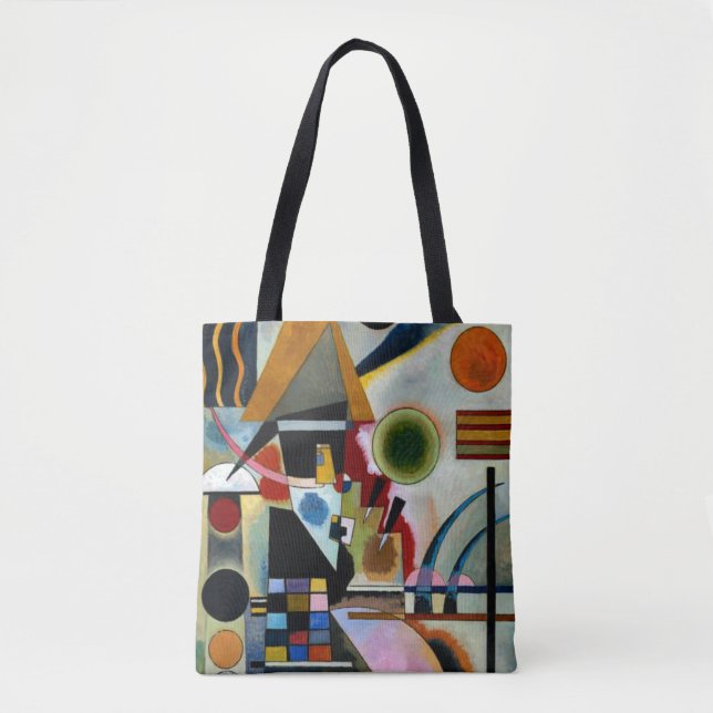 Bolso De Tela Kandinsky - Trineo, pintura popular (Anverso)