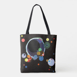 Bolso De Tela Kandinsky - Varios Círculos, pintura famosa