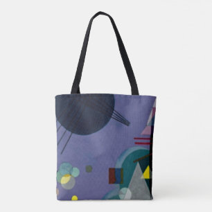 Bolso De Tela Kandinsky - Violeta-Verde