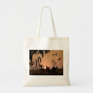 Bolso De Tela Kangaroos