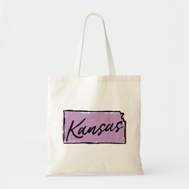 Bolso De Tela Kansas (Frente)