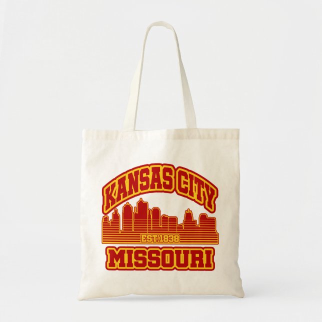 Bolso De Tela Kansas City, Missouri (Frente)
