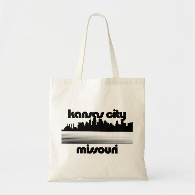 Bolso De Tela Kansas City Missouri (Frente)