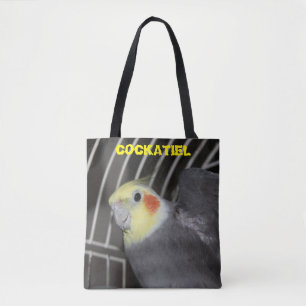 Bolso De Tela Kansas Cockatiel closeup Tote Bag