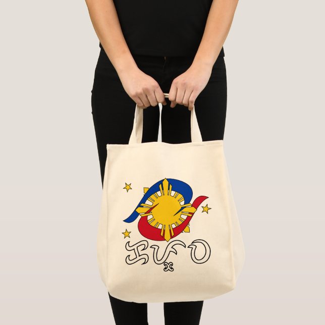 Bolso De Tela Kapwa (Baybayin script) (Anverso (producto))