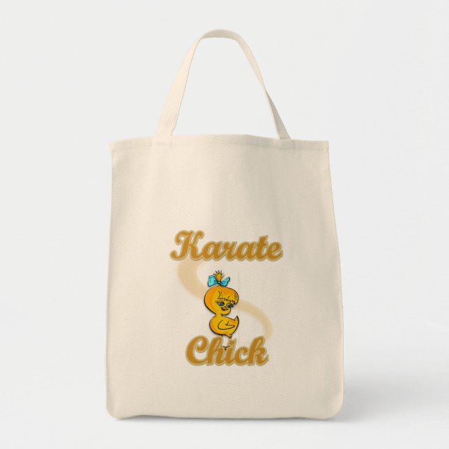 Bolso De Tela Karate Chick (Frente)