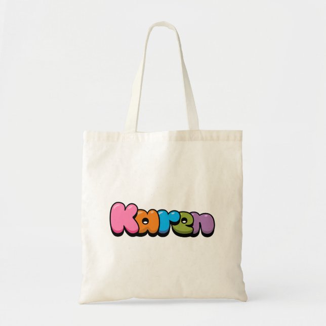 Bolso De Tela Karen (Frente)