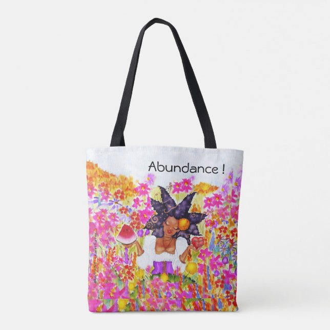Bolso De Tela karinsArt - Abundance ! (Reverso)