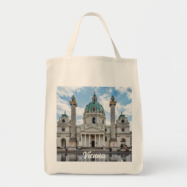 Bolso De Tela Karlfalche en Viena, Austria (Frente)