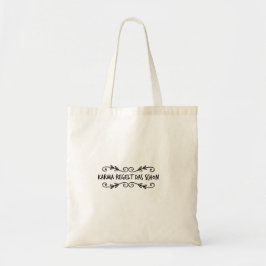 Bolso De Tela Karma regula ése ya