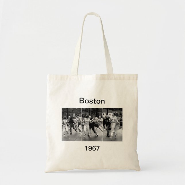 Bolso De Tela Kathrine Switzer, Boston 1967 (Frente)