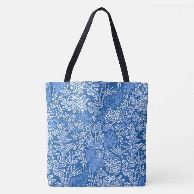 Bolso De Tela Kauai Morning Hawaii Protea Floral Beach Bag (Anverso)