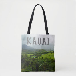 Bolso De Tela Kauai, paisaje de Hawai