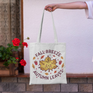 Bolso De Tela Kawaii Autumn Leaf Tote Bag