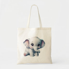 Bolso De Tela Kawaii Baby Elephant