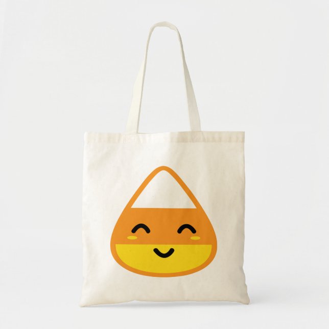 Bolso De Tela Kawaii Candy Corn Tote Bag (Frente)