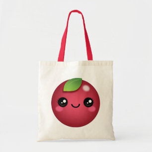 Bolso De Tela Kawaii Cranberry Tote Bag
