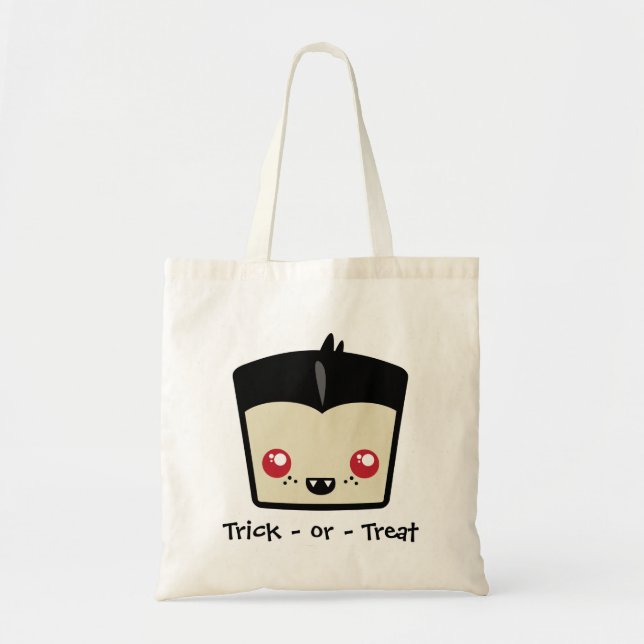 Bolso De Tela Kawaii Dracula Tote Bag (Frente)