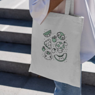 Bolso De Tela Kawaii Food Tote Bag
