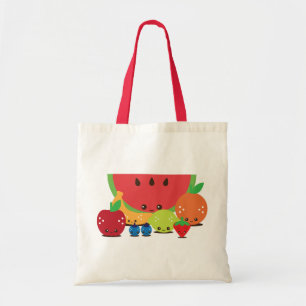 Bolso De Tela Kawaii Fruit Group