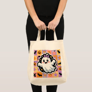 Bolso De Tela Kawaii Ghost Blanket - Fantasma Personalizado de t