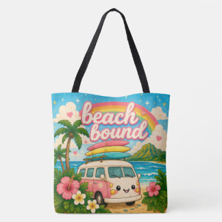 Bolso De Tela Kawaii Hawái - Cita linda