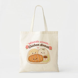 Bolso De Tela Kawaii Hawaii - Cena de pollo