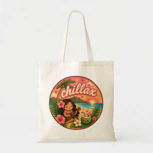 Bolso De Tela Kawaii Hawaii - Frase bonita