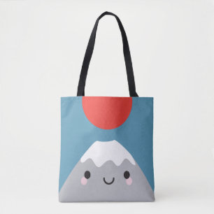 Bolso De Tela Kawaii Mt Fuji San