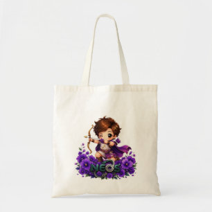 Bolso De Tela Kawaii Neos Zodiaco Sagitario