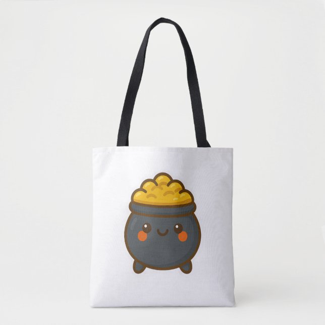 Bolso De Tela Kawaii Pot of Gold (Anverso)