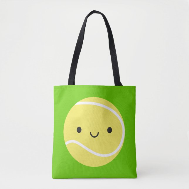 Bolso De Tela Kawaii Tennis Ball (Anverso)