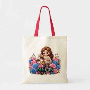 Bolso De Tela Kawaii Zodiaco Neos Libra
