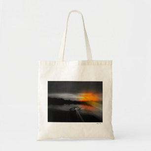 Bolso De Tela Kayak y puestas de sol